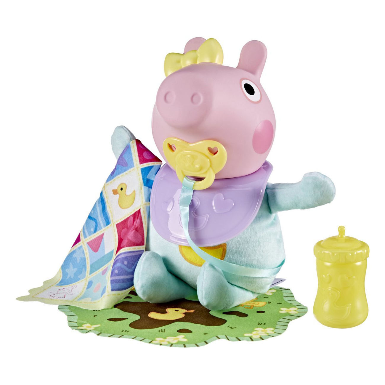 Peppa Pig Knuffel Evie met Accessoires