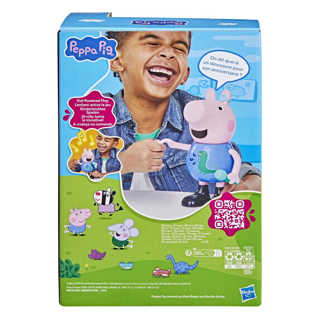 Peppa Pig Grappende en Zingende George