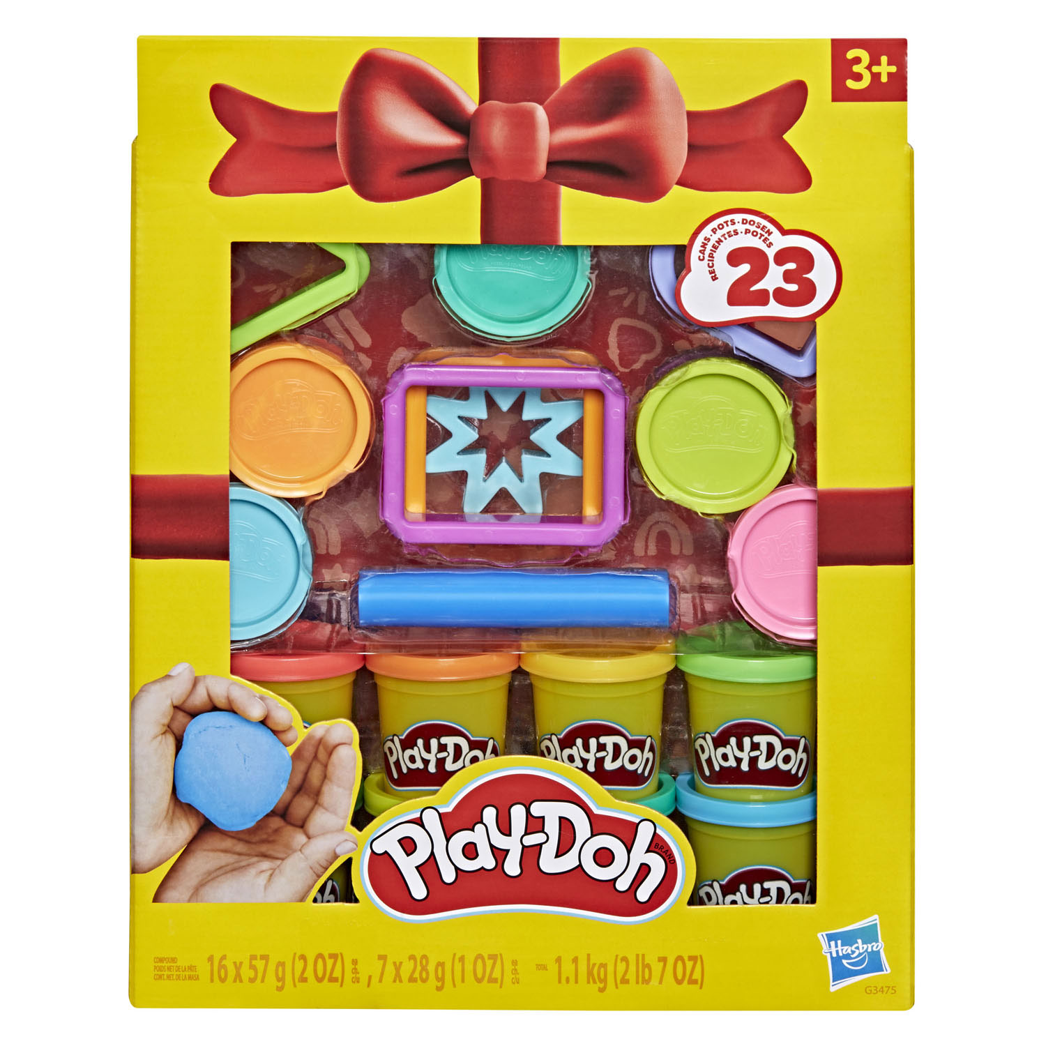 Play-Doh Cadeauset met 8 accessoires - 23 Kleipotjes