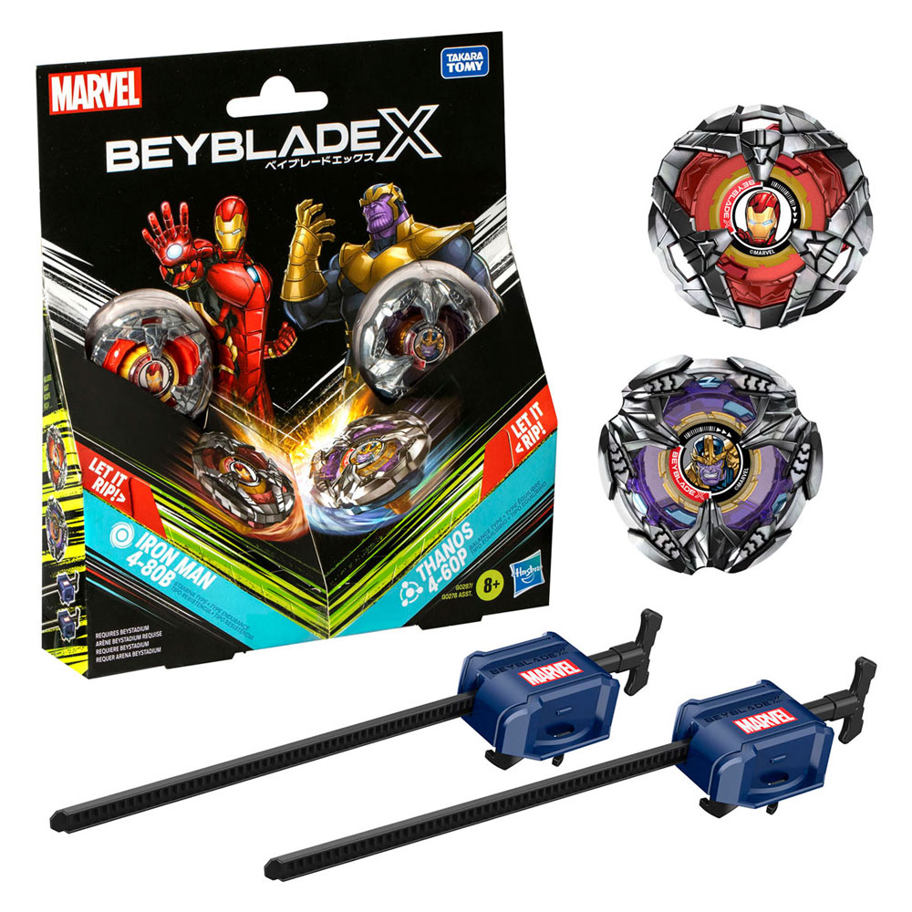 Bey Blade BBX Marvel Collab Multipack