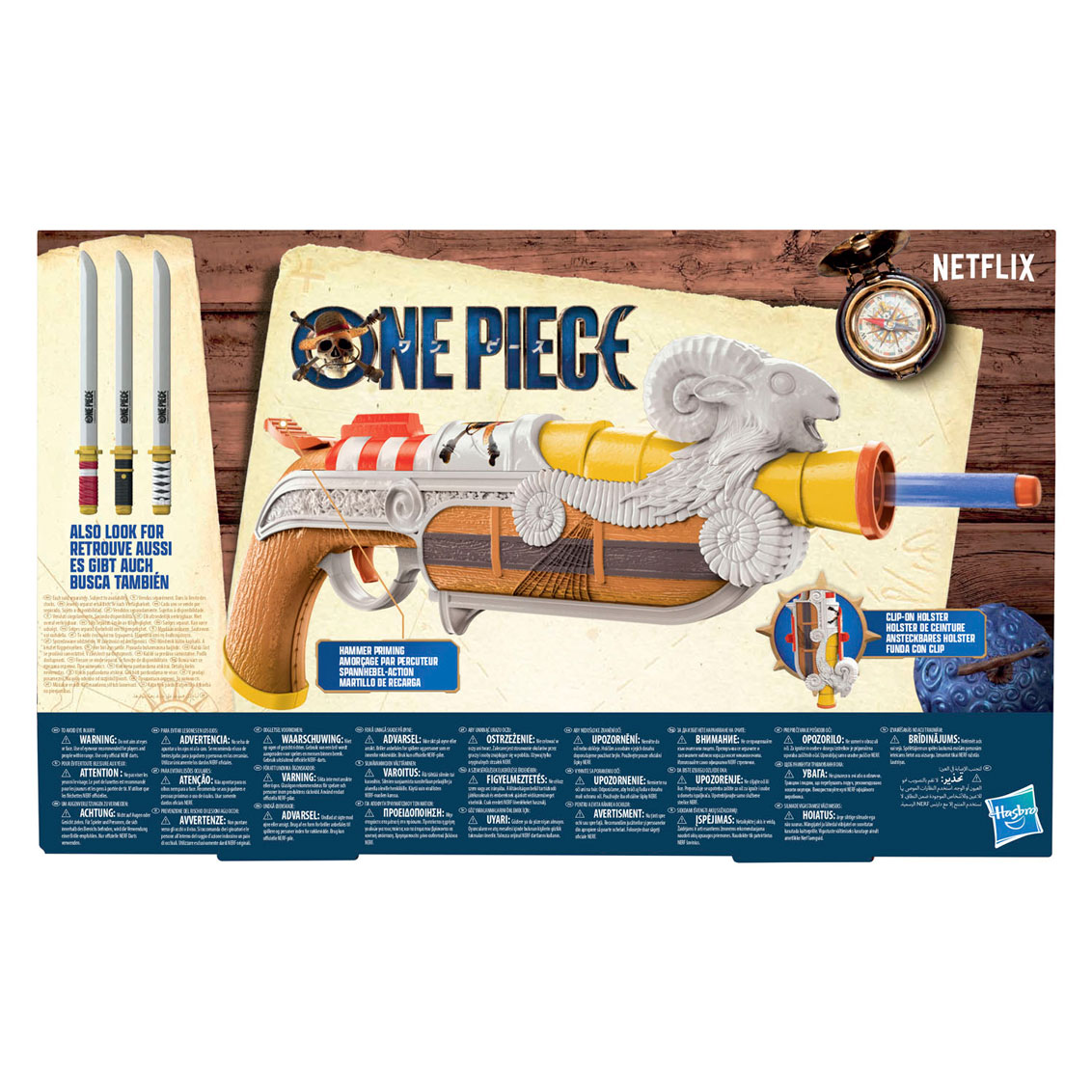 Nerf One Piece Going Merry - 8 Darts