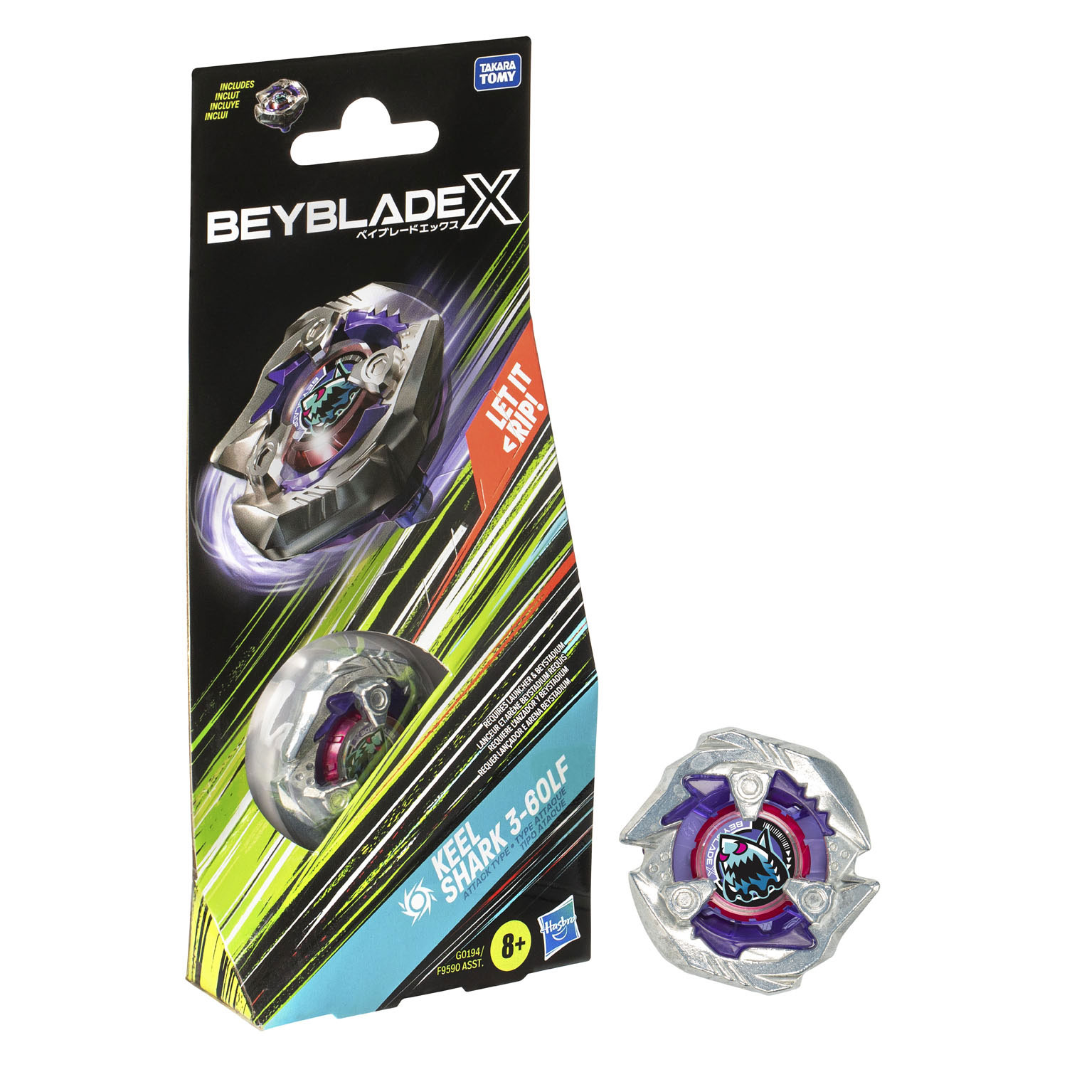 Beyblade X Booster Single Top Speeltol