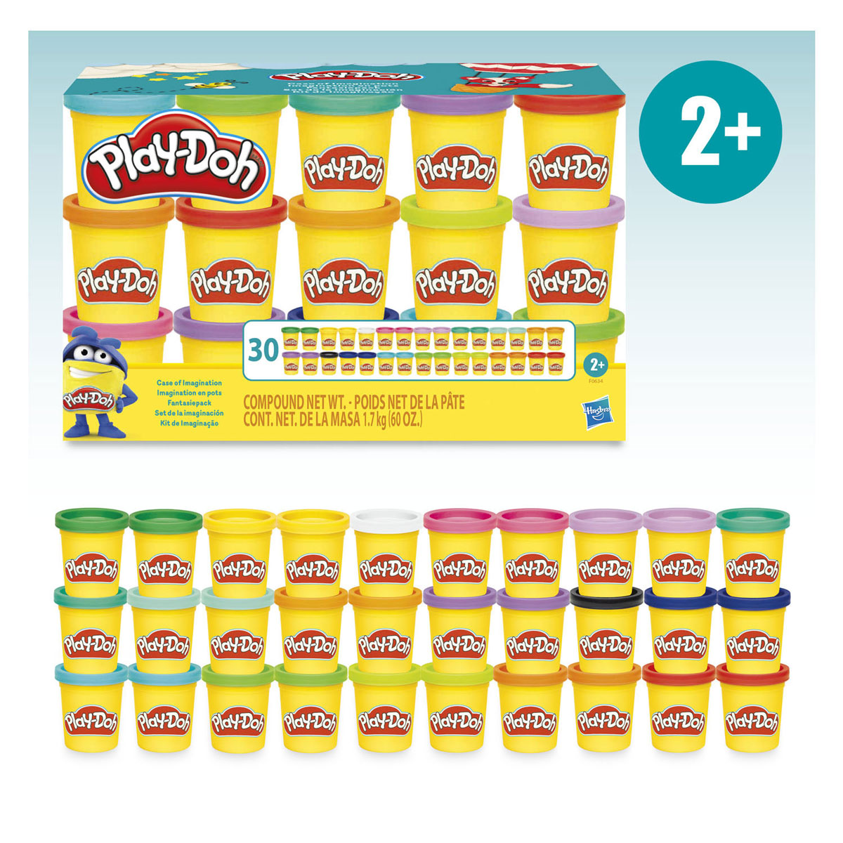 Play-Doh Fantasie Set - 30 Kleipotjes
