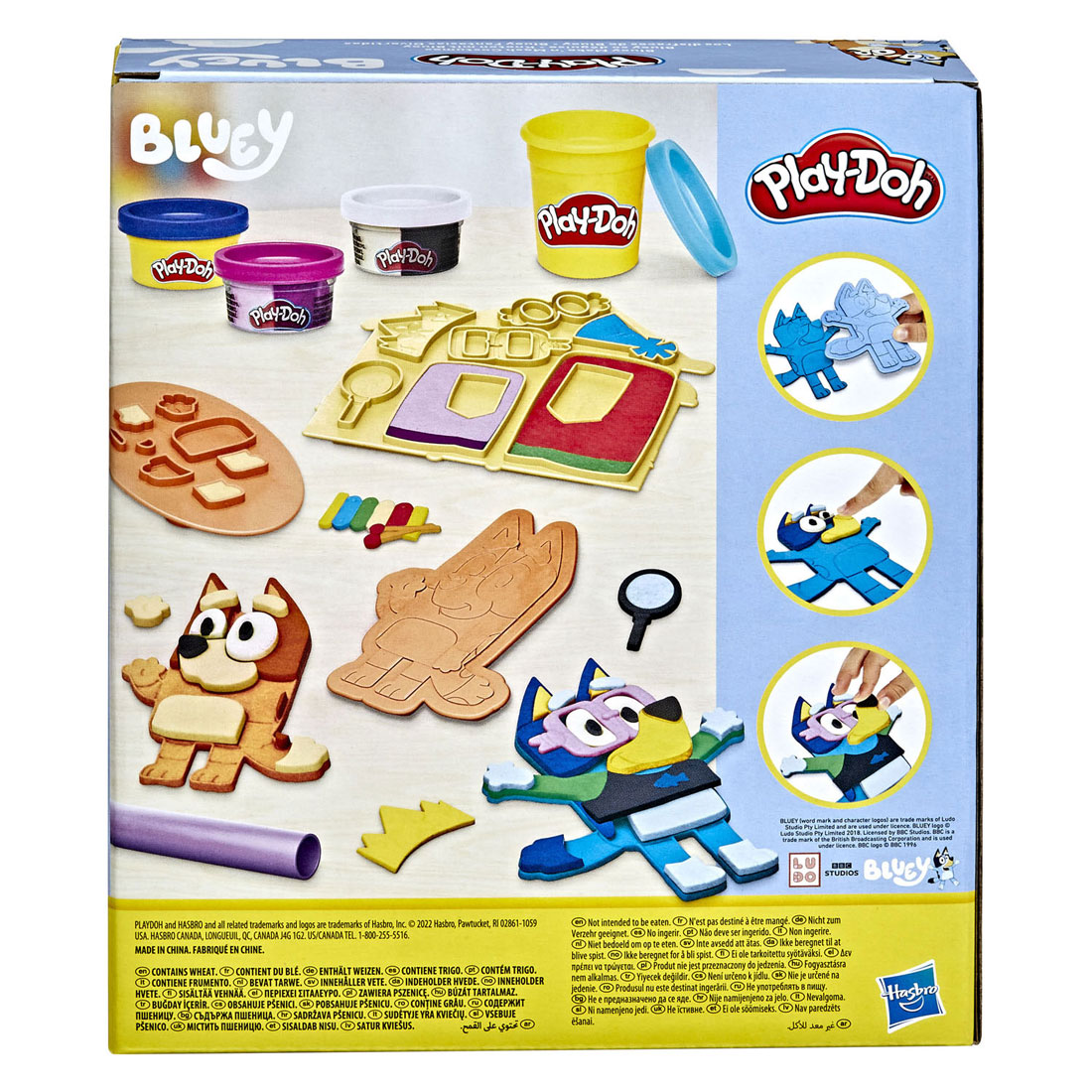 Play-Doh Bluey Aankleed Set - 11 Kleipotjes