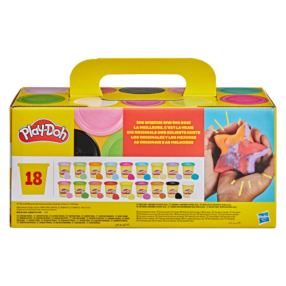 Play-Doh Stel je Alles Voor - 18 Kleipotjes