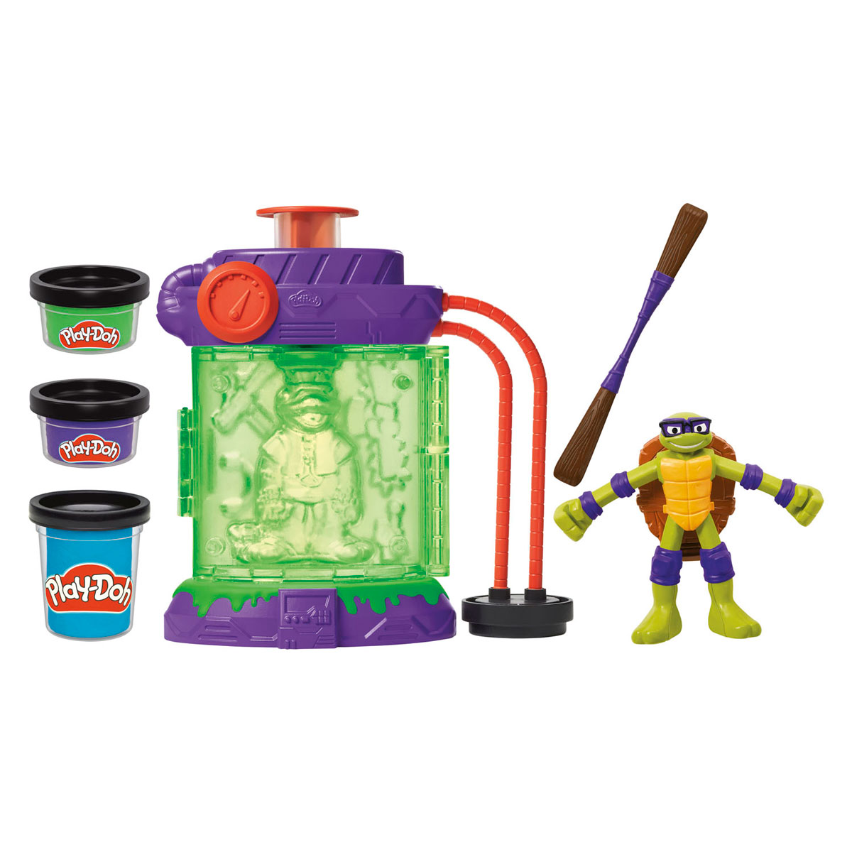 Play-Doh Tortues Ninja - Station de Mutation - 2 pièces