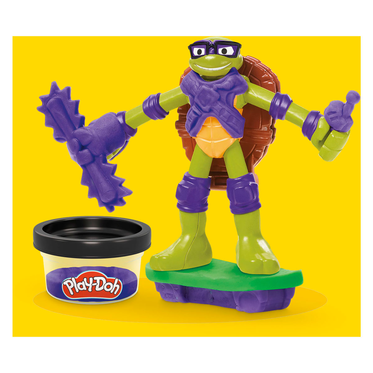 Play-Doh Tortues Ninja - Station de Mutation - 2 pièces