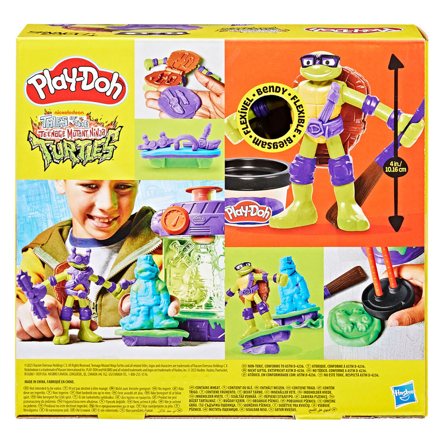 Play-Doh Tortues Ninja - Station de Mutation - 2 pièces
