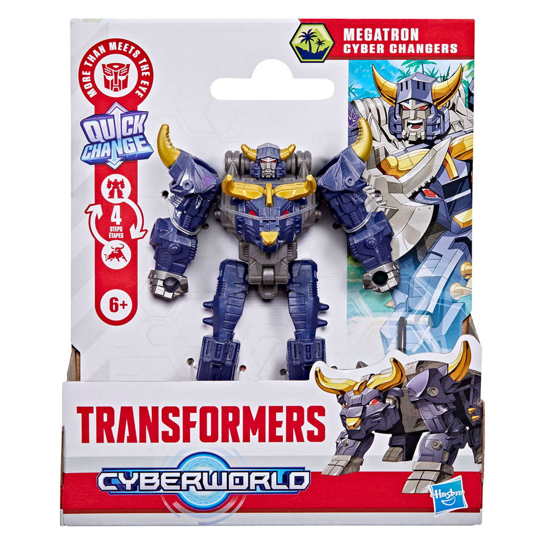 Transformers CYBERWORLD Megatron Cyber ​​Changers Robot
