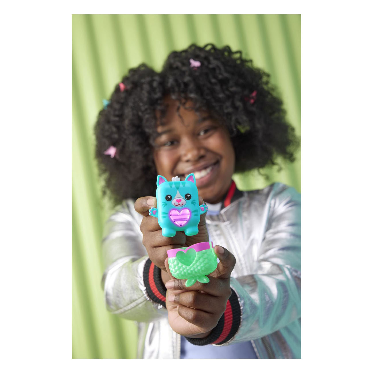Hasbro Nanomals Pawtricia het Blauw Katje