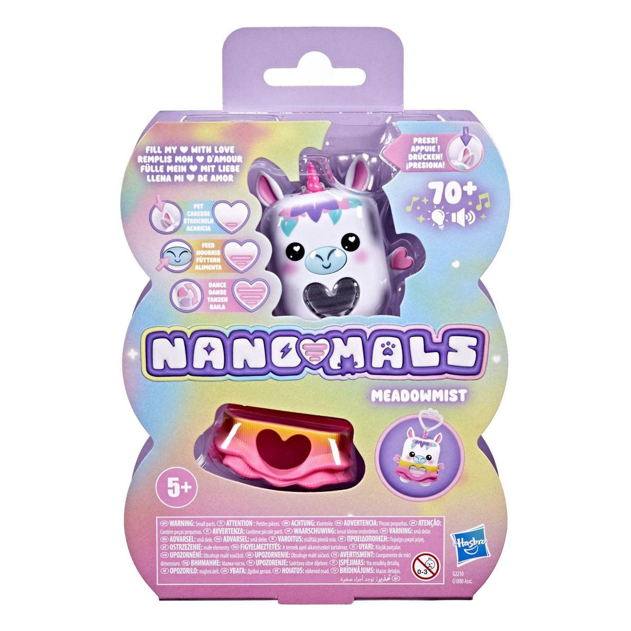 Hasbro Nanomals Meadowmist de Eenhoorn