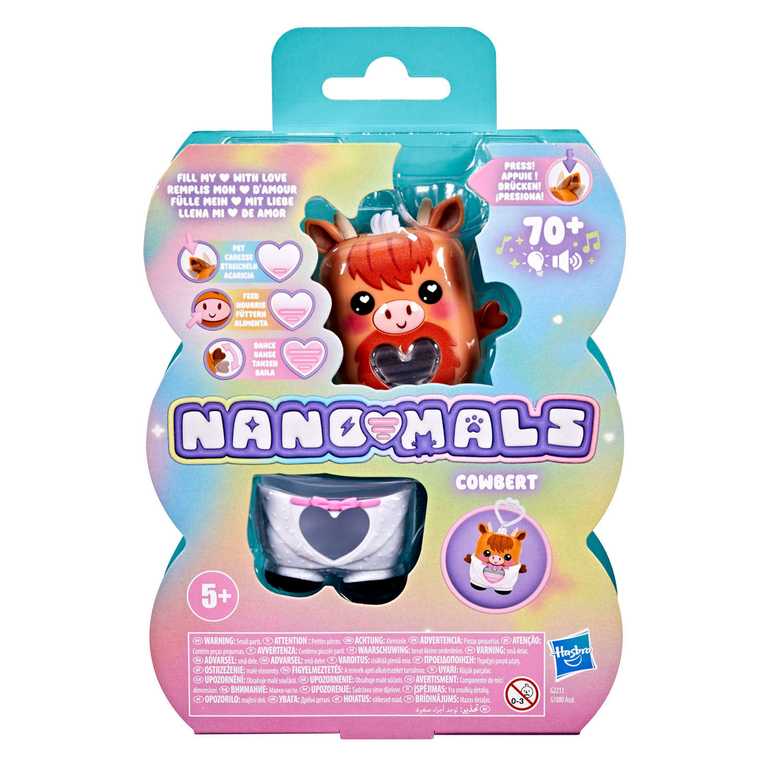Hasbro Nanomals Cowbert de Hoogland Koe