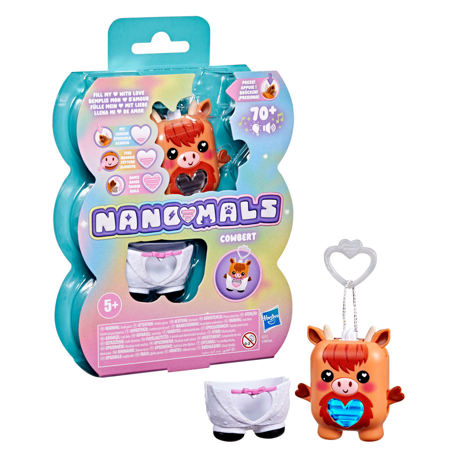 Hasbro Nanomals Cowbert de Hoogland Koe
