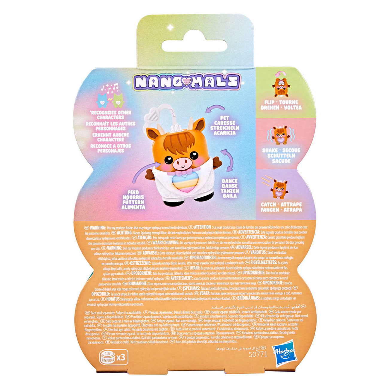 Hasbro Nanomals Cowbert de Hoogland Koe