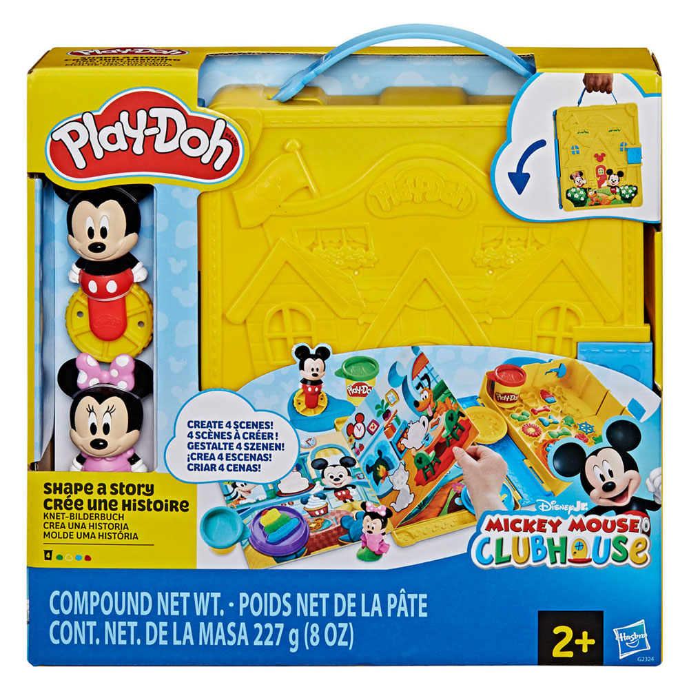 Play-Doh Disney Junior Maak een Verhaal Speel Set - 4 Kleipotjes