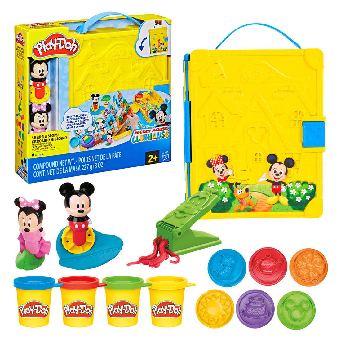 Play-Doh Disney Junior Maak een Verhaal Speel Set - 4 Kleipotjes