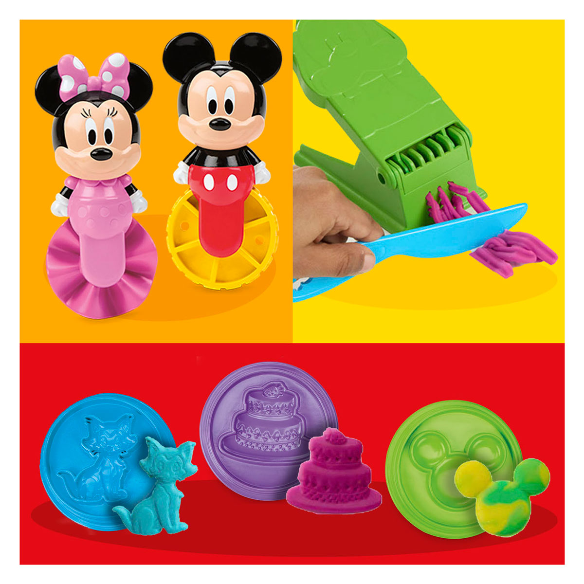 Play-Doh Disney Junior Maak een Verhaal Speel Set - 4 Kleipotjes