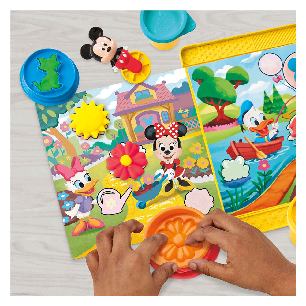 Play-Doh Disney Junior Maak een Verhaal Speel Set - 4 Kleipotjes