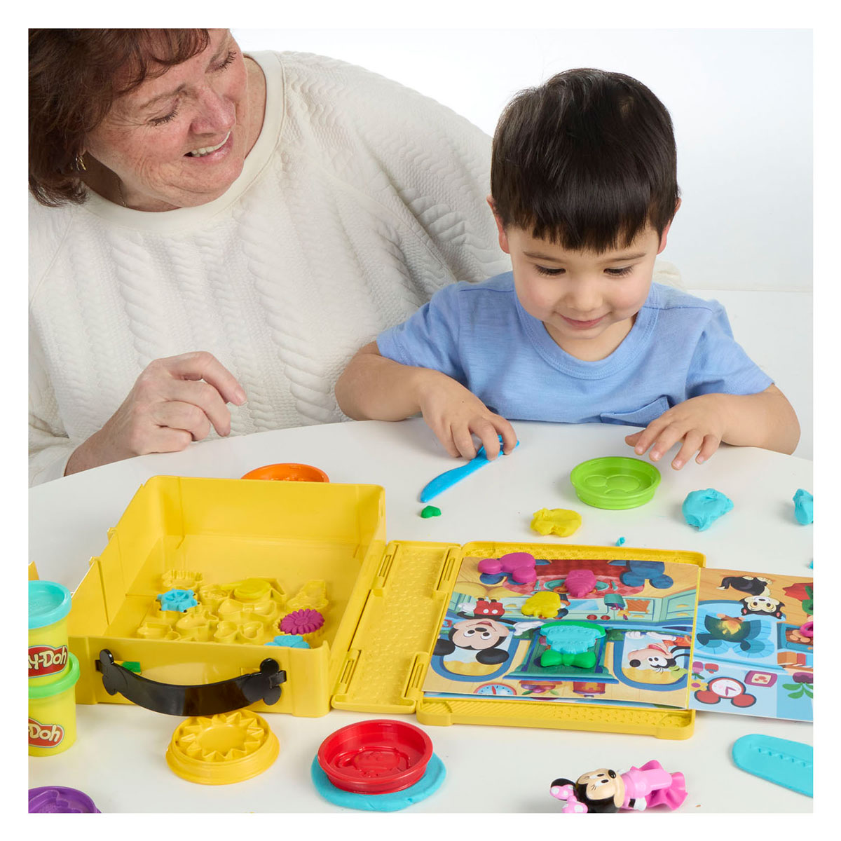 Play-Doh Disney Junior Maak een Verhaal Speel Set - 4 Kleipotjes