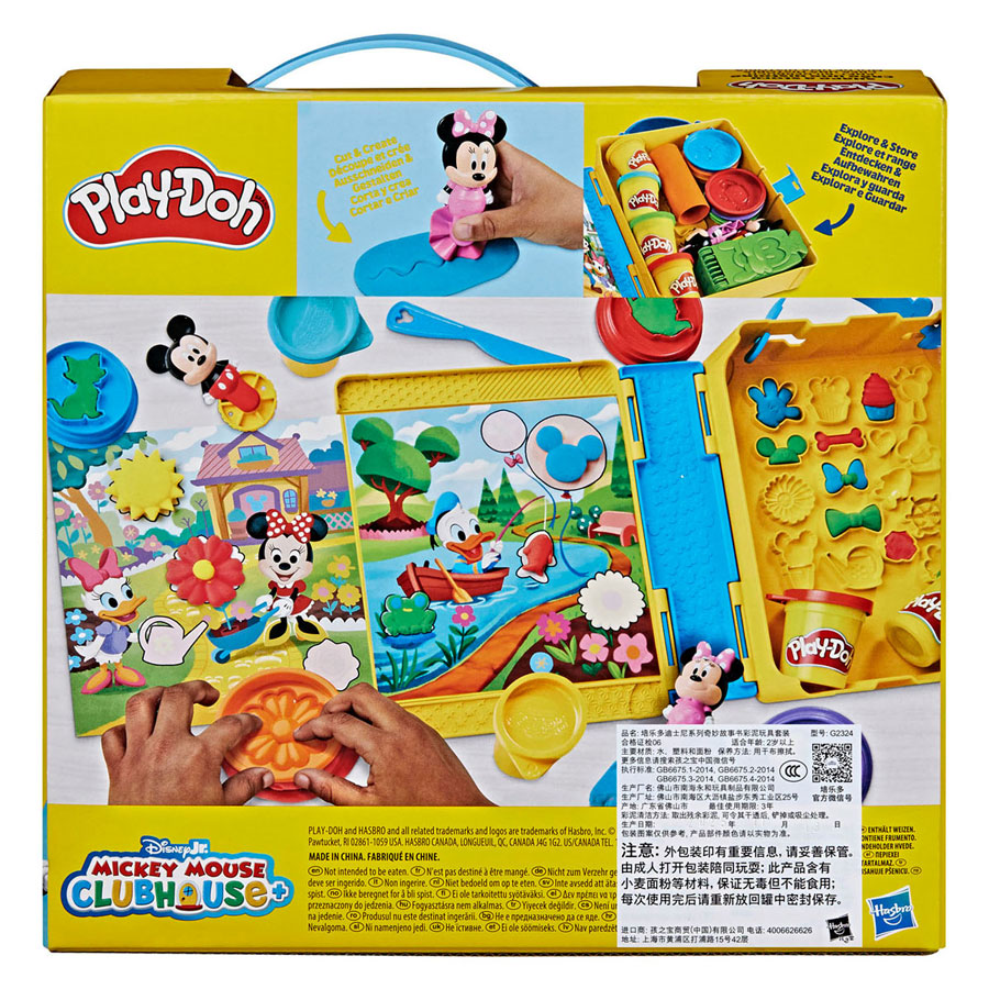 Play-Doh Disney Junior Maak een Verhaal Speel Set - 4 Kleipotjes