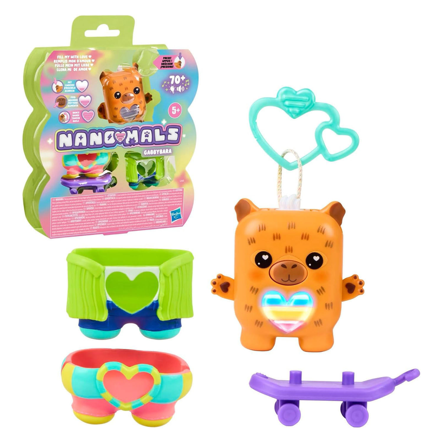 Hasbro Nanomals Gabbybara de Capybara