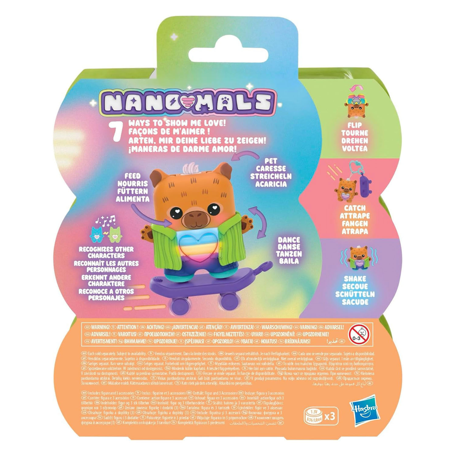 Hasbro Nanomals Gabbybara de Capybara