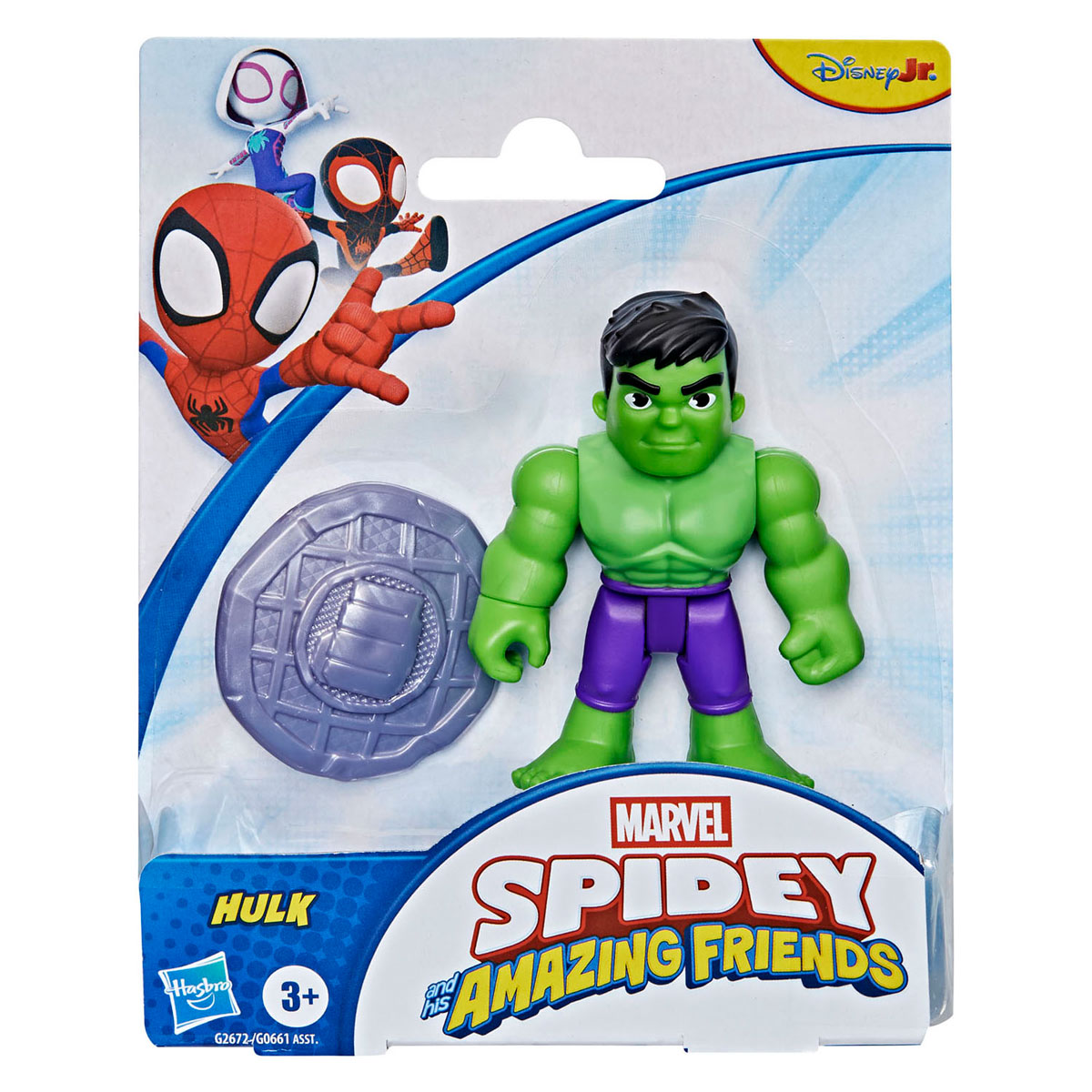 Marvel Spidey and His Amazing Friends Hulk Speelfiguur