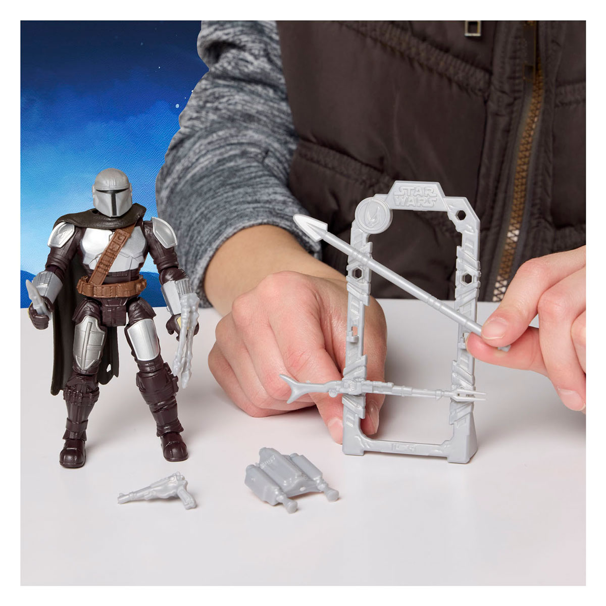 Star Wars ActionVerse The Mandalorian Speelfiguur