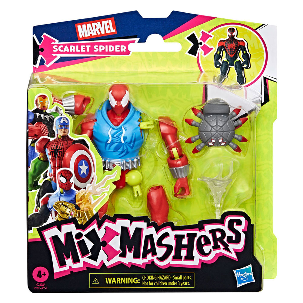 MixMashers Marvel Scarlet Spider Speelfiguur