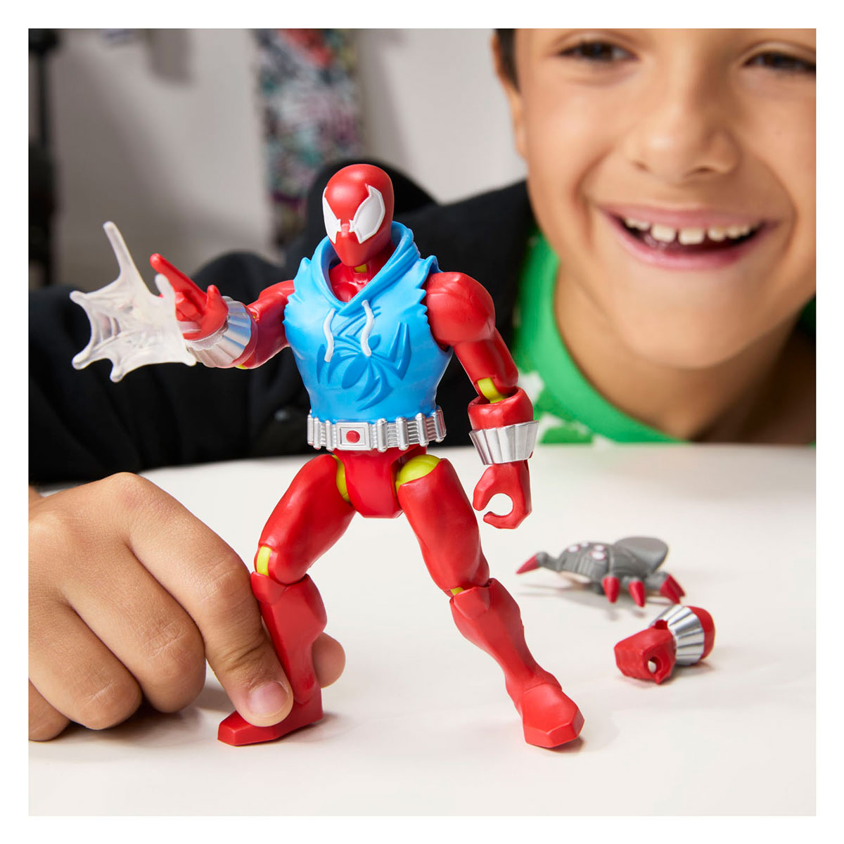 MixMashers Marvel Scarlet Spider Speelfiguur