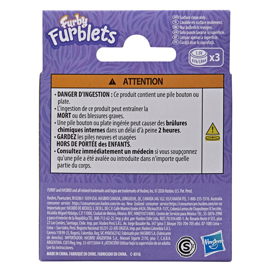 Peluche interactive Furby Furblets Cerf
