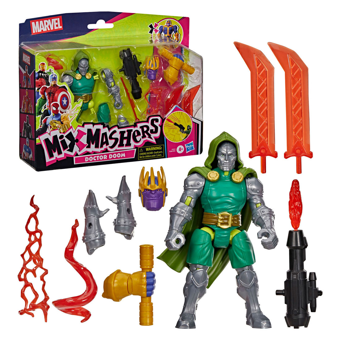 MixMashers Marvel Avengers Doctor Doom Actiefiguur