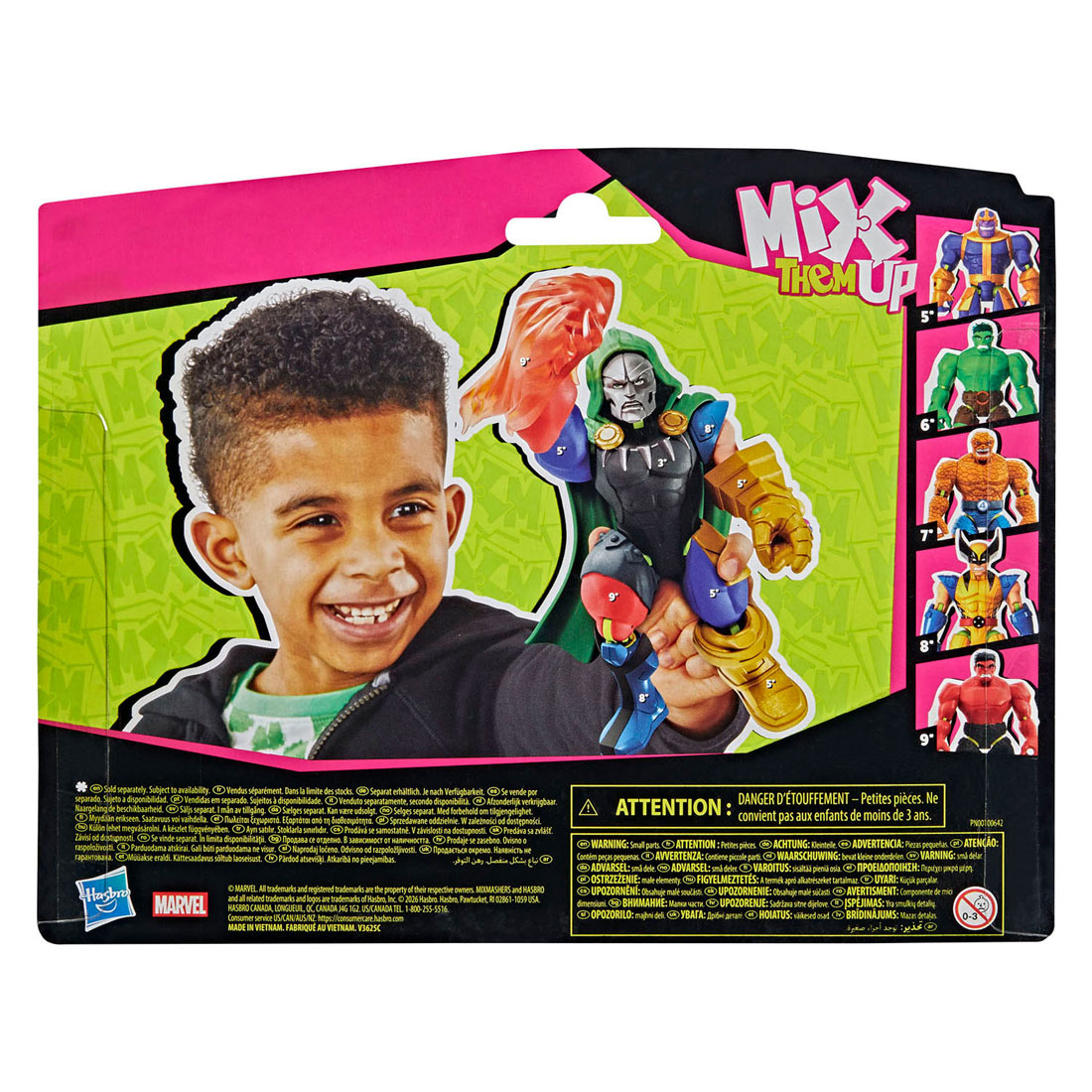 MixMashers Marvel Avengers Doctor Doom Actiefiguur