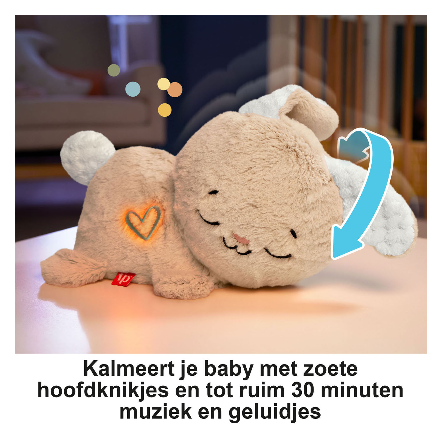 Lapin apaisant Fisher Price