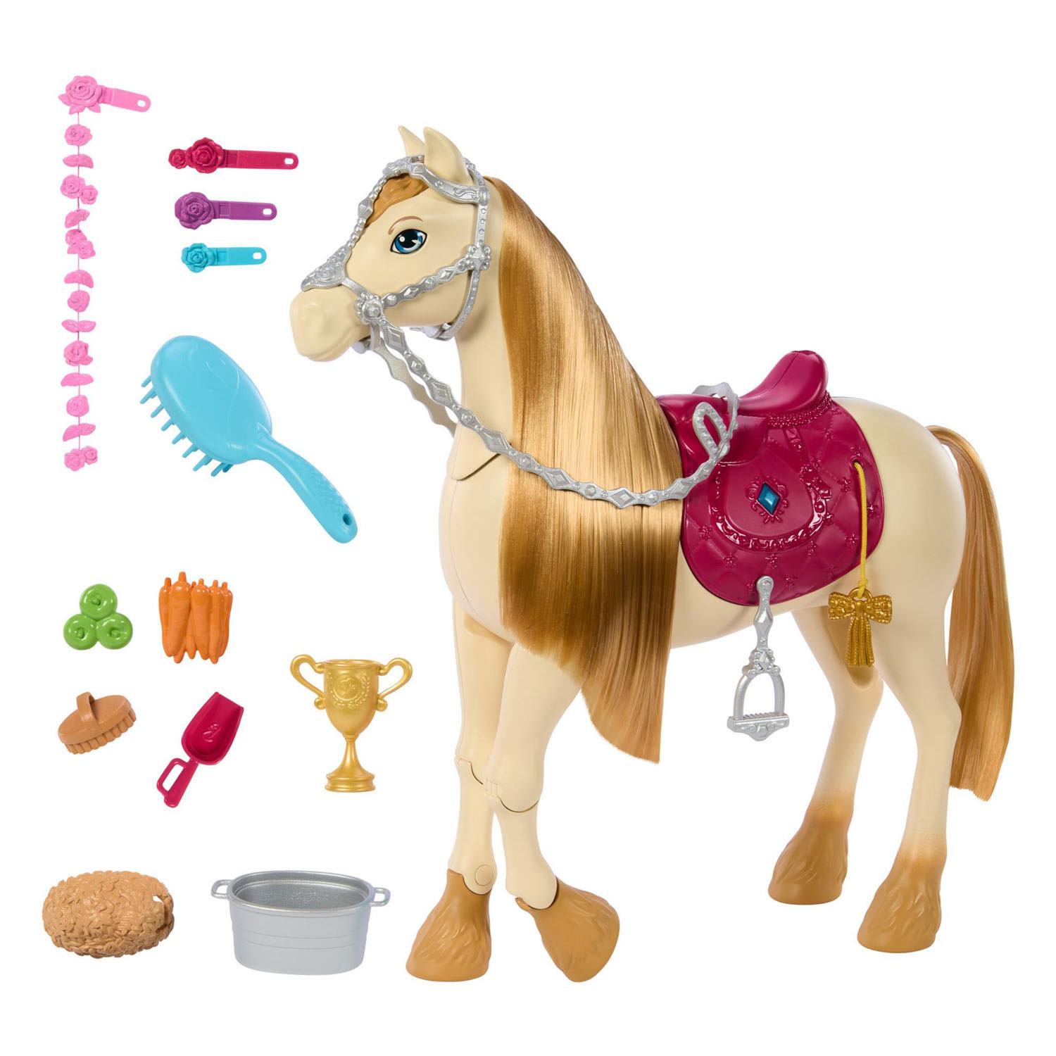 Barbie Mysteries Dans- en Showpaard met Accessoires