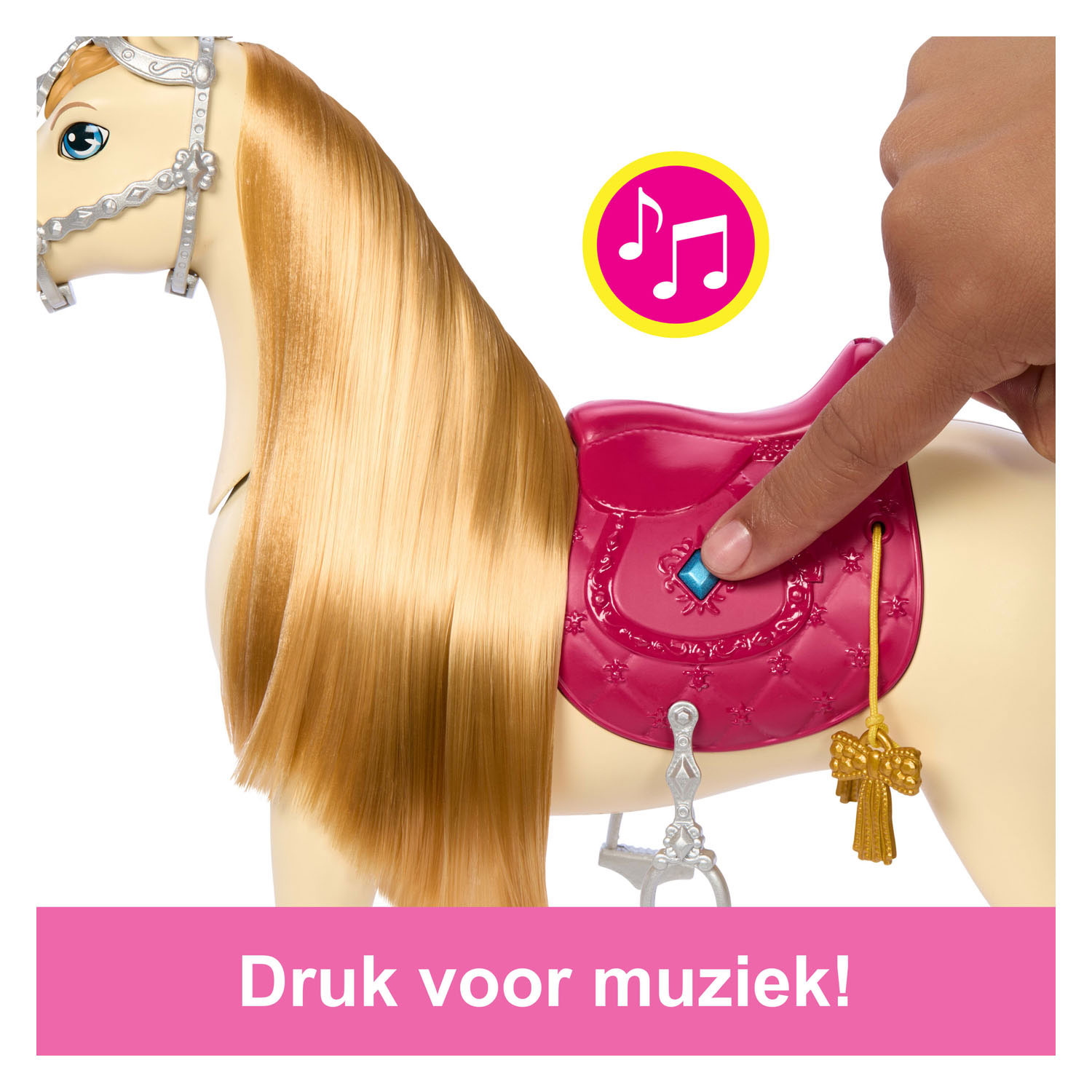 Barbie Mysteries Dans- en Showpaard met Accessoires