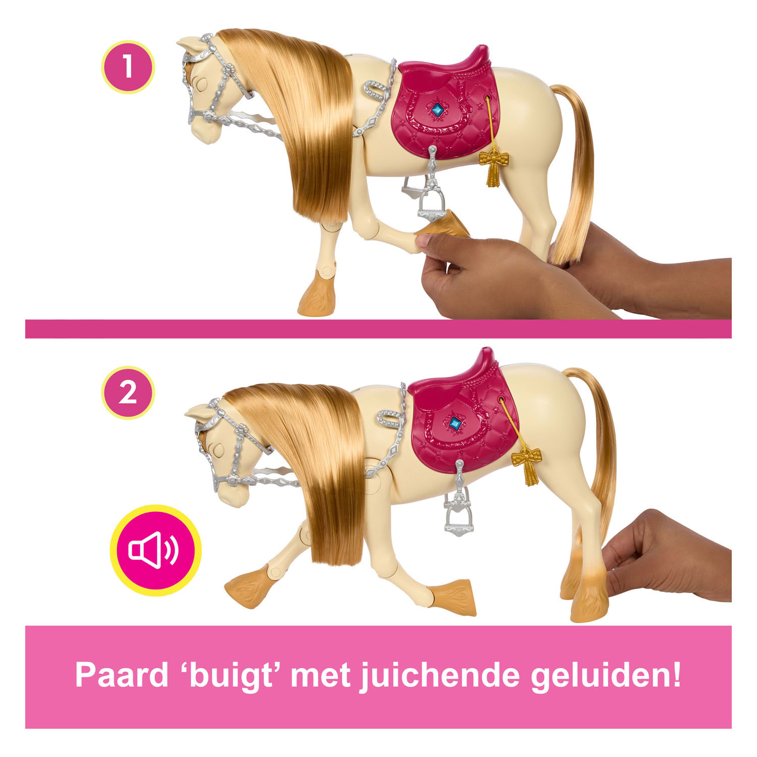 Barbie Mysteries Dans- en Showpaard met Accessoires