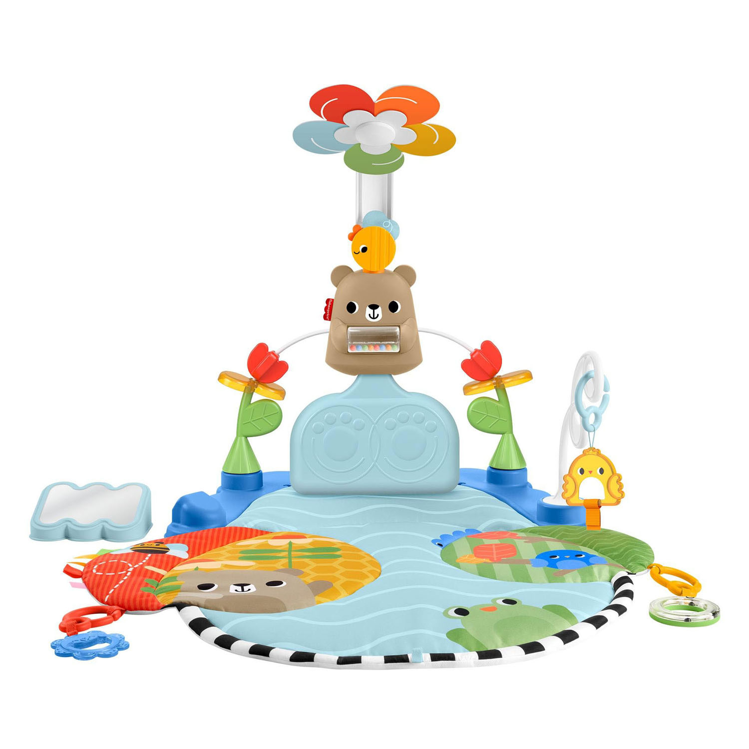 Tapis d'activités 3 en 1 Fisher Price pour jouer avec les pieds
