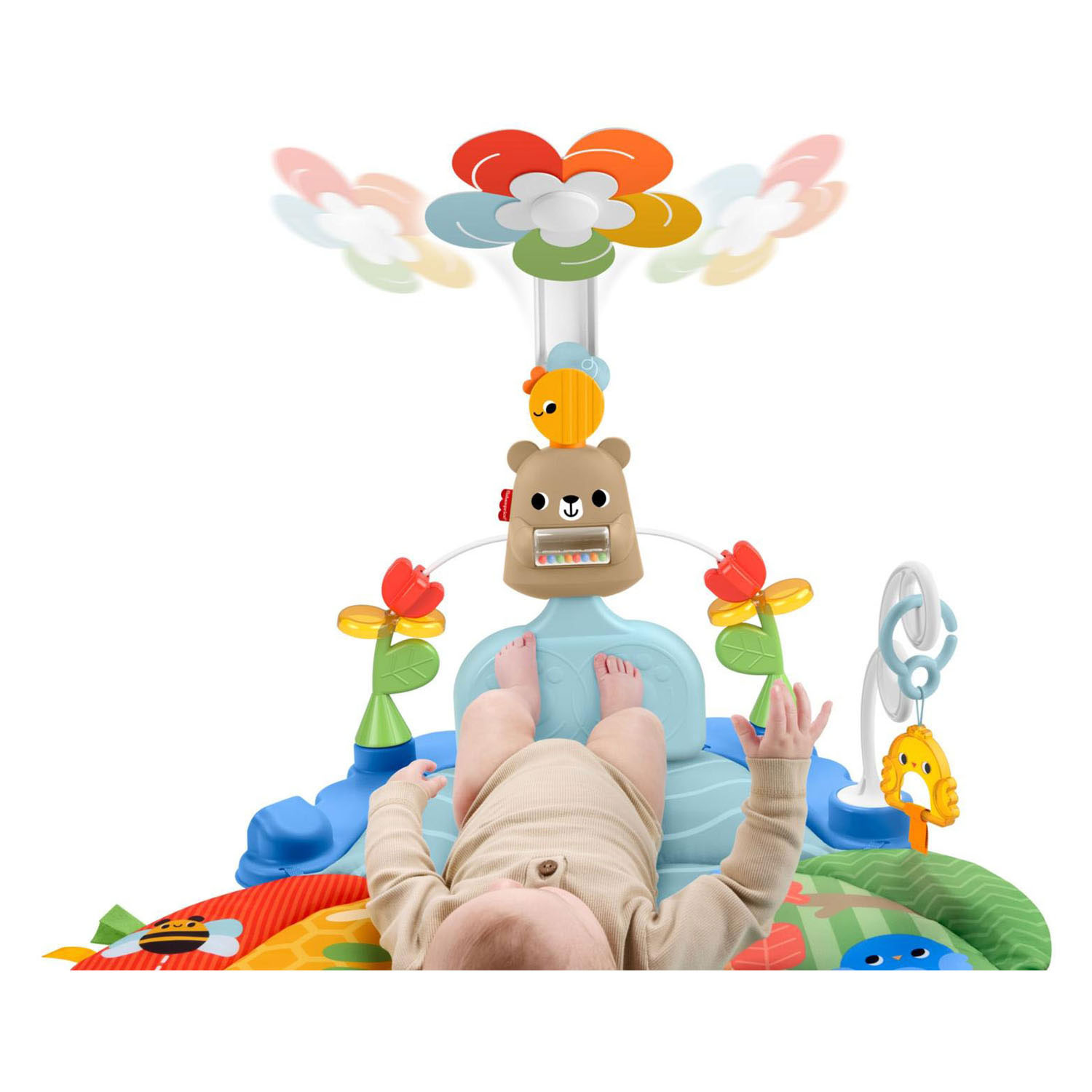 Tapis d'activités 3 en 1 Fisher Price pour jouer avec les pieds