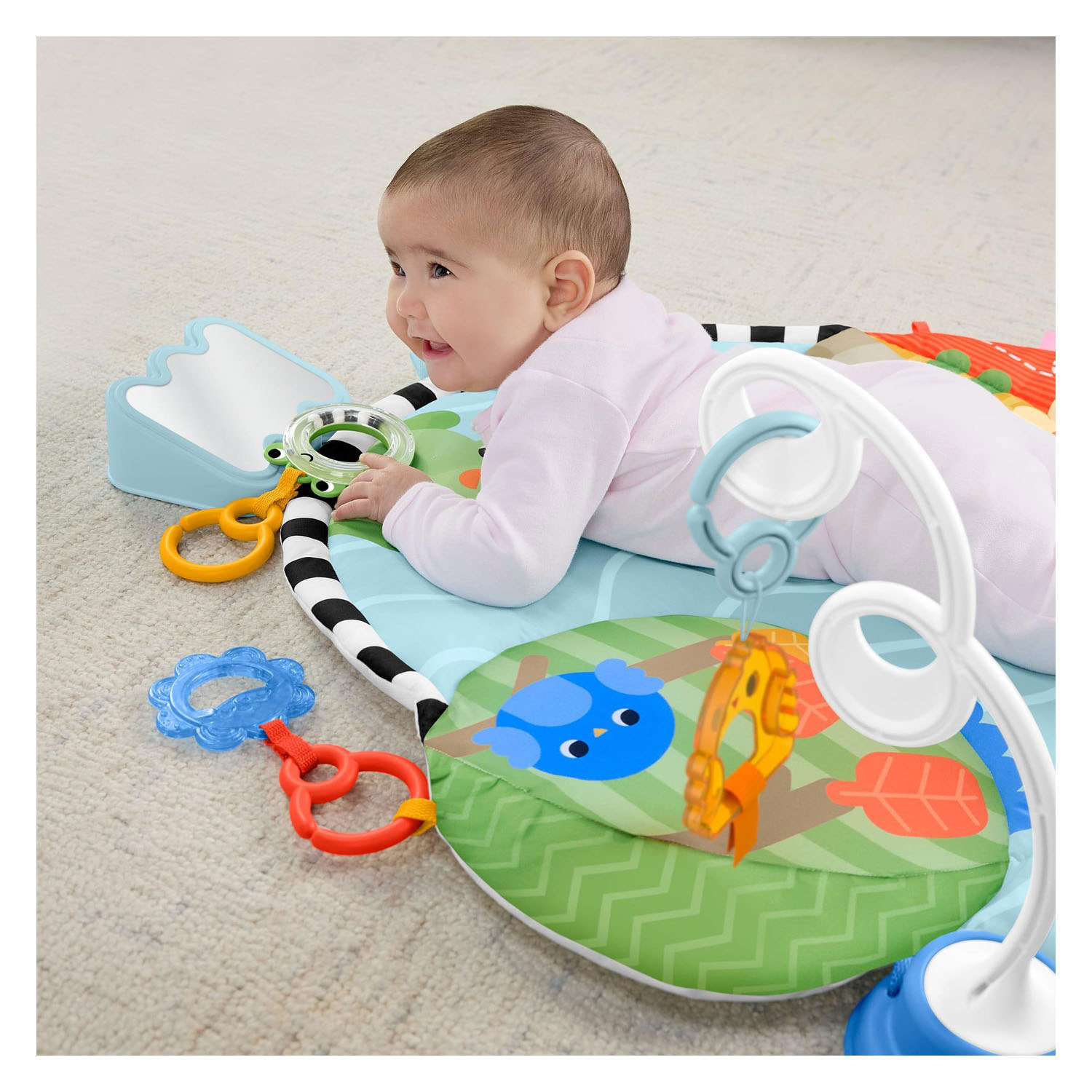 Tapis d'activités 3 en 1 Fisher Price pour jouer avec les pieds
