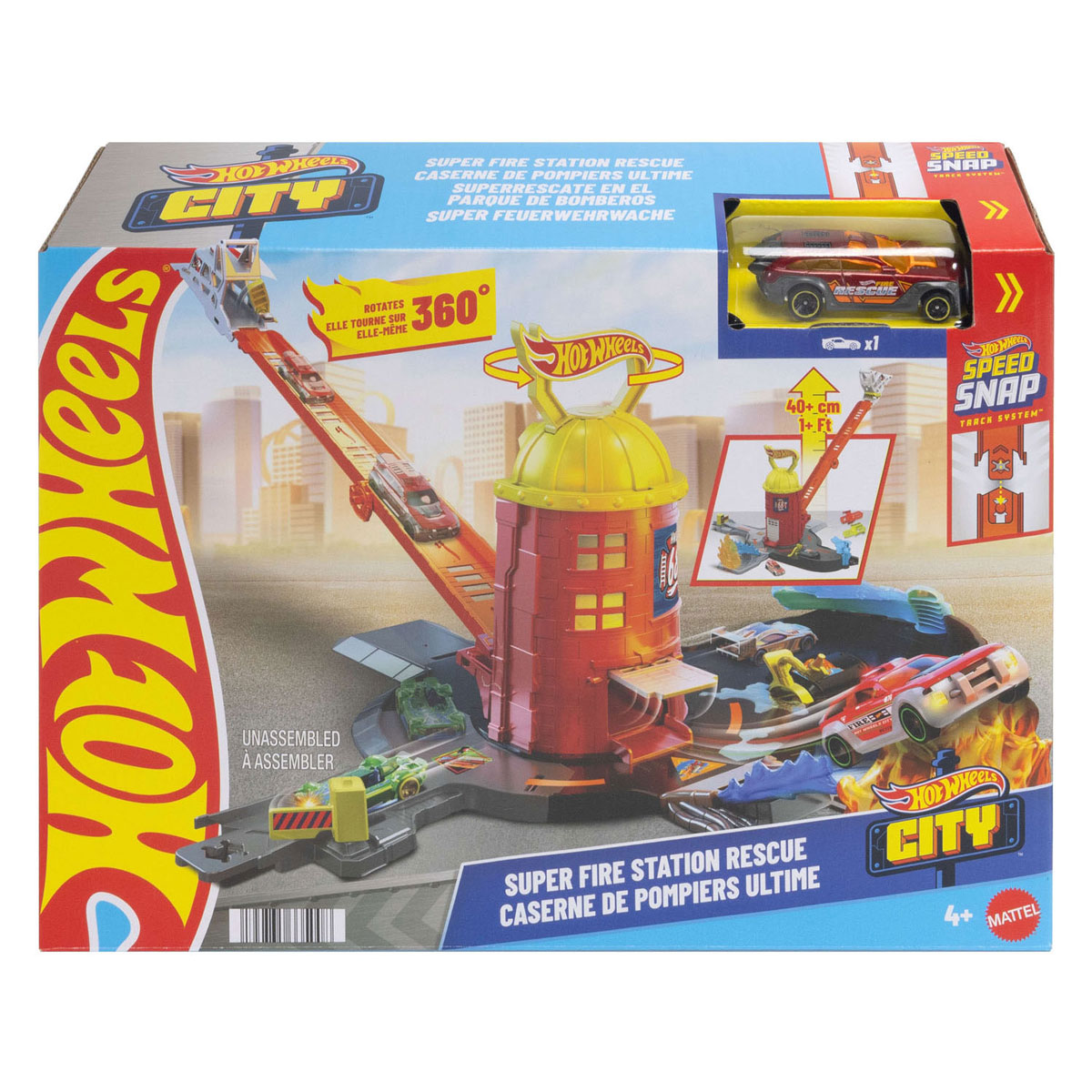Hot Wheels Ultieme Brandweerkazerne