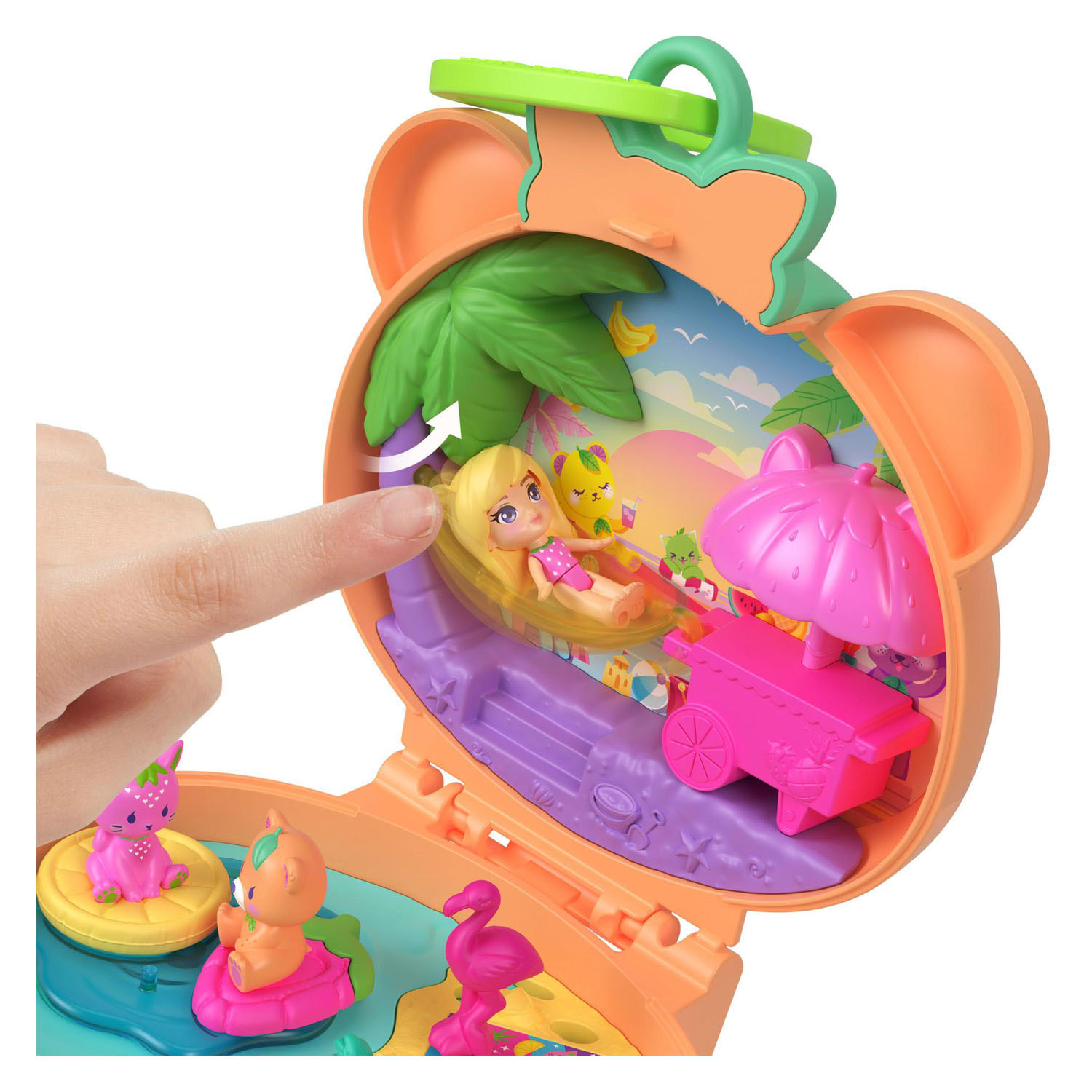 Polly Pocket Compactset Knuffelbeer