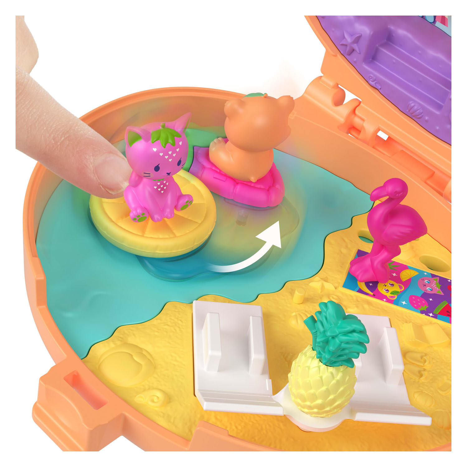 Polly Pocket Compactset Knuffelbeer