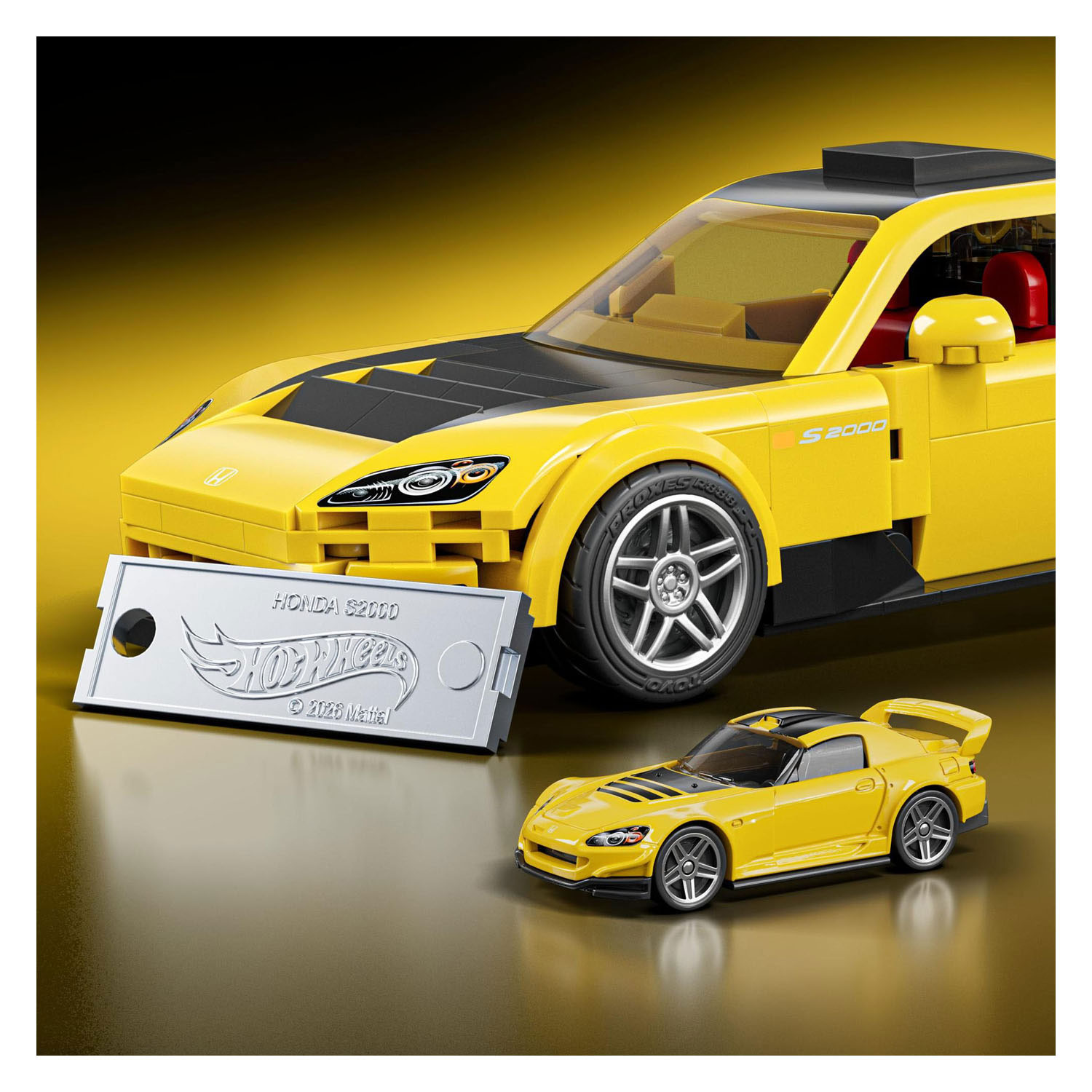 Hot Wheels Brick Shop Speed Series 2007 Honda S2000 1:32 - 257dlg.