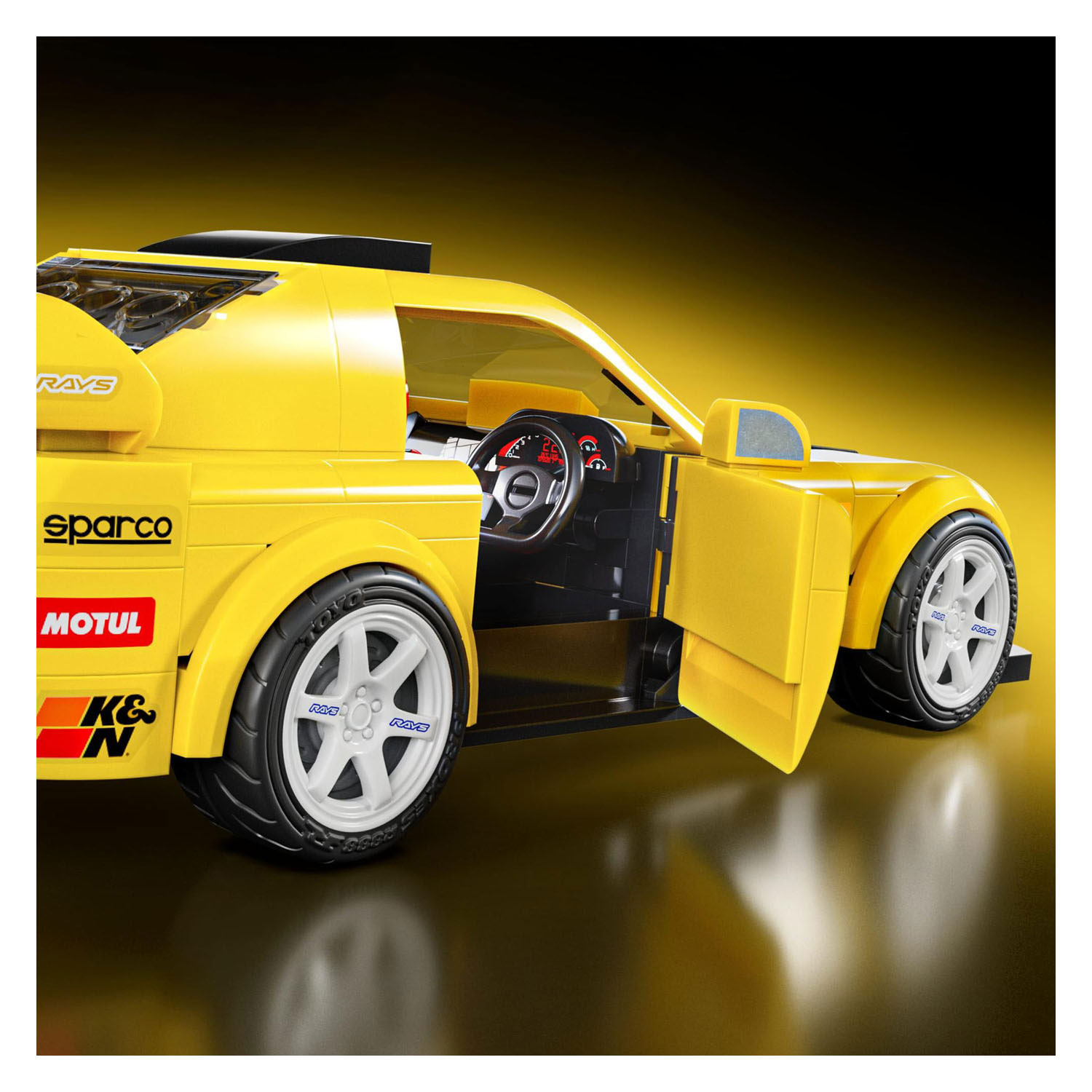 Hot Wheels Brick Shop Speed Series 2007 Honda S2000 1:32 - 257dlg.