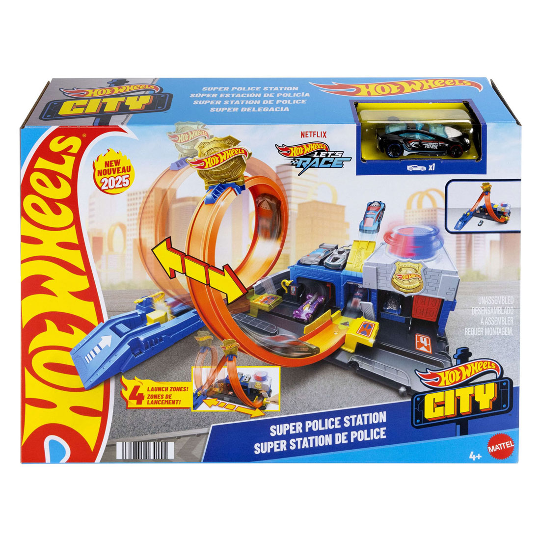 Hot Wheels City Super Police Station