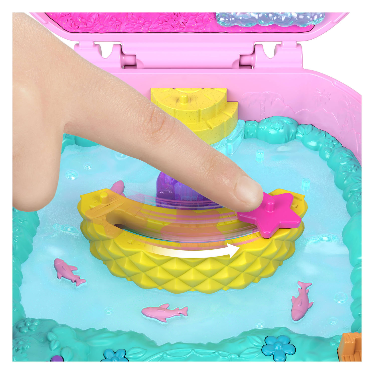 Polly Pocket Compactset Ananas en Aapje