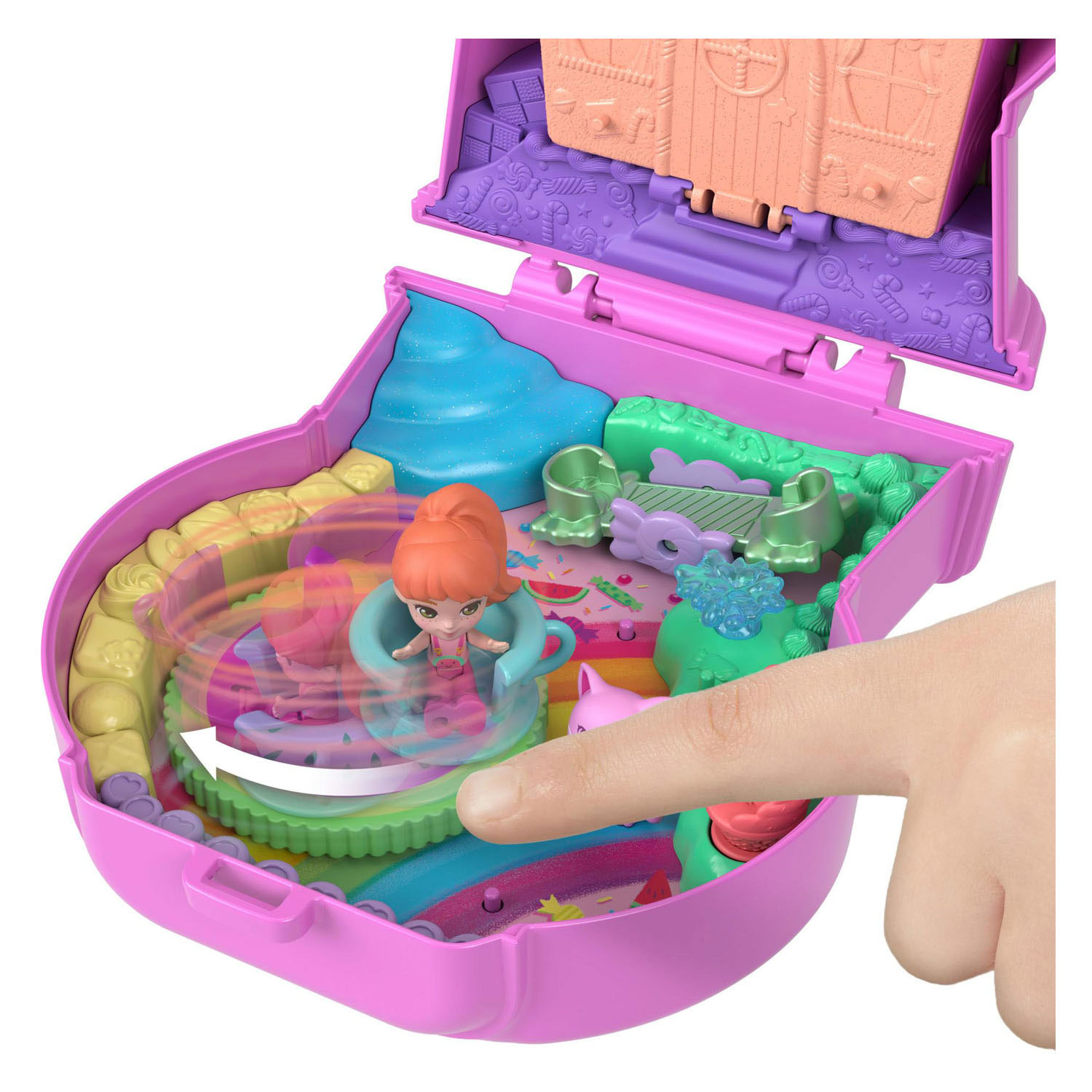 Polly Pocket Compactset Watermeloen Katje