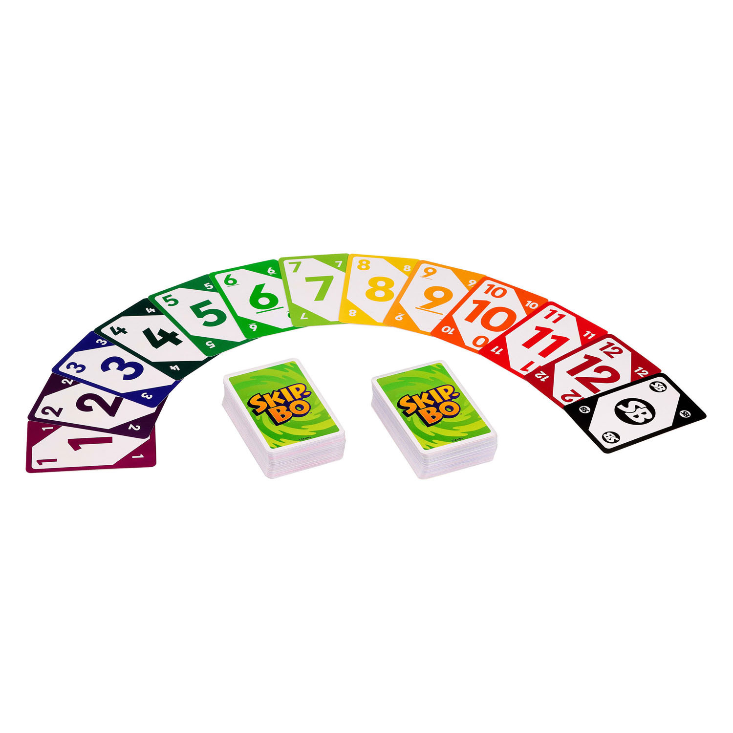 Skip-Bo Kaartspel - 2 tot 6 Spelers