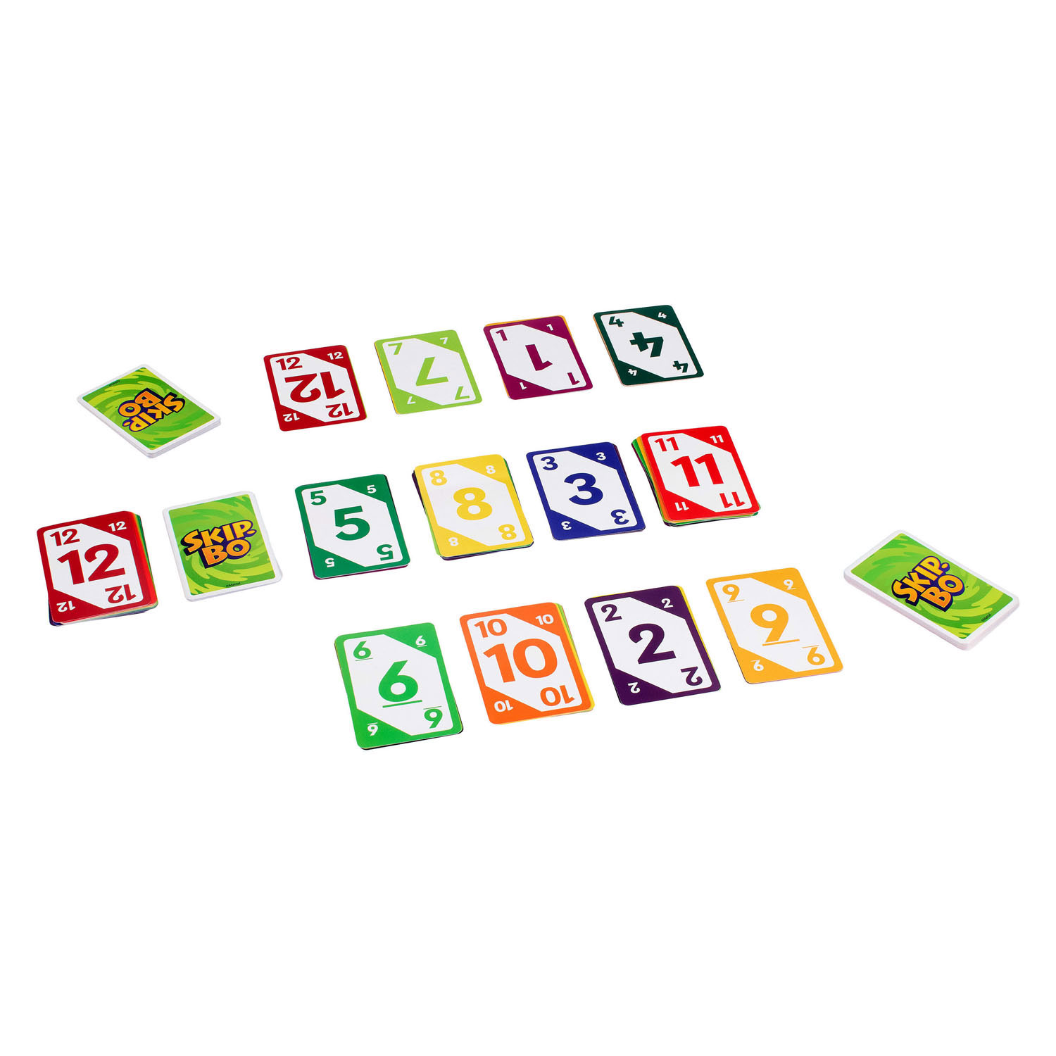 Skip-Bo Kaartspel - 2 tot 6 Spelers